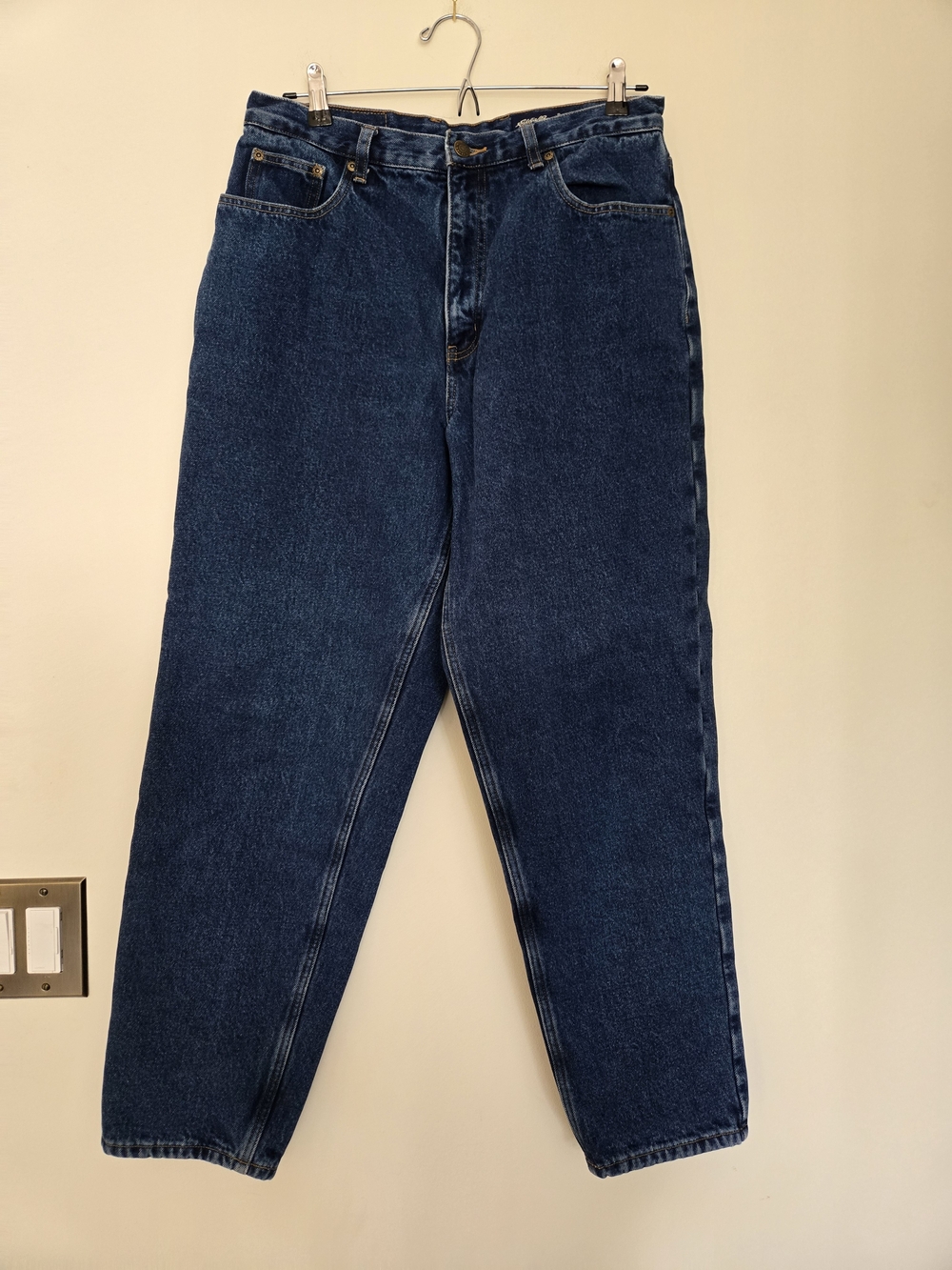 Eddie Bauer Dark Blue Straight Leg Jeans